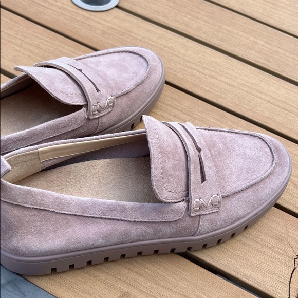 Vionic Shoes - Vionic Uptown Loafer Women's Suede Penny Loafers in Dusk size 7